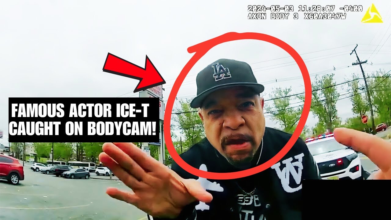 Интенсивное противостояние Ice-T с полицией: эксклюзивные кадры с нательной камеры.