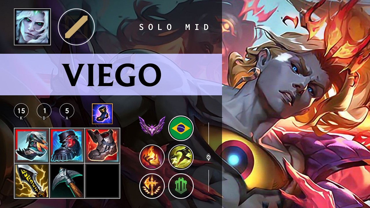 Viego Mid vs Kassadin - BR Master Patch 26.04