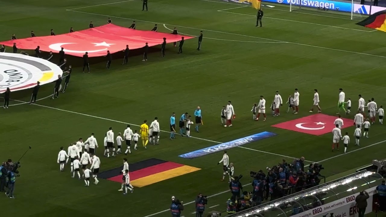 Deutschland 🇩🇪 : 🇹🇷 Türkei 18.11.2023 Berlin Olympiastadion