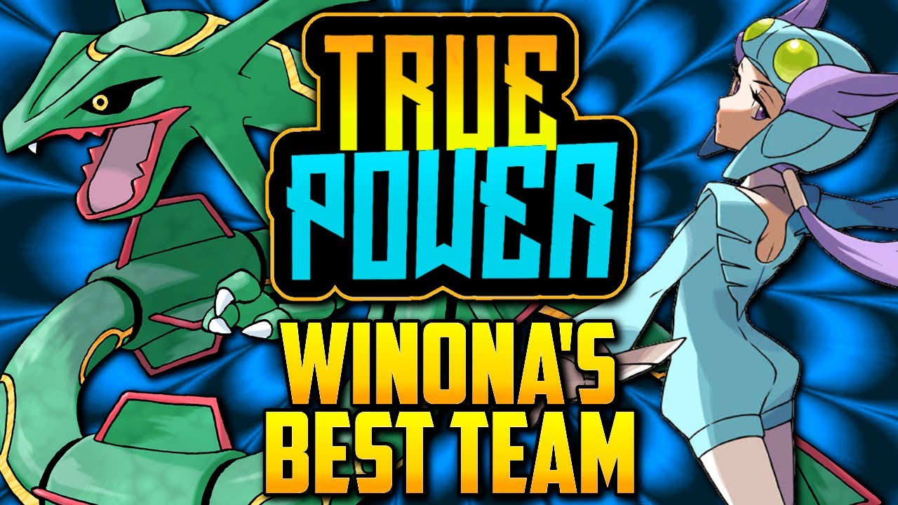 WHAT IS WINONA'S BEST POSSIBLE TEAM? Gym Leader Winona's Evolution In the Pokémon Games [TRUE POWER]