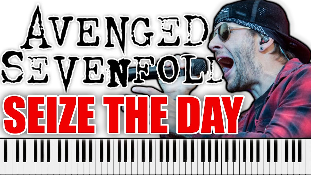 AVENGED SEVENFOLD - Seize The Day | PIANO COVER (M. Shadows' vocals)