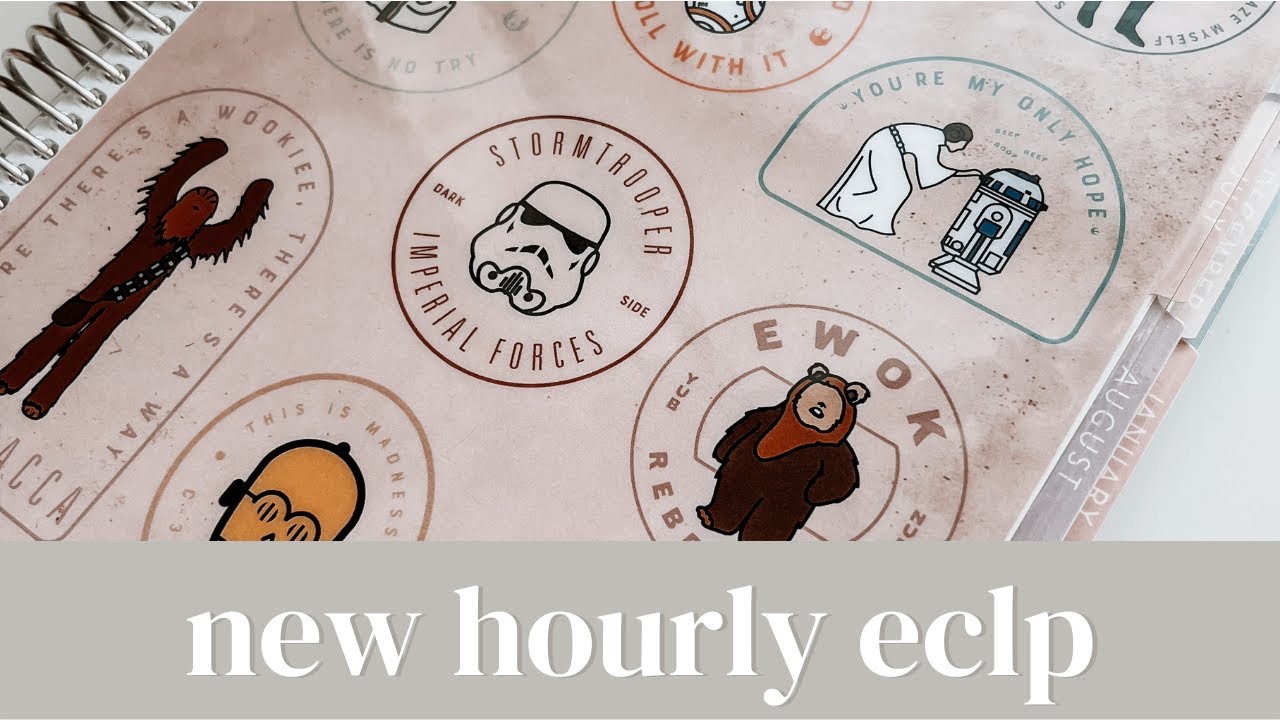 Moving In Early to the NEW Erin Condren Hourly LifePlanner!