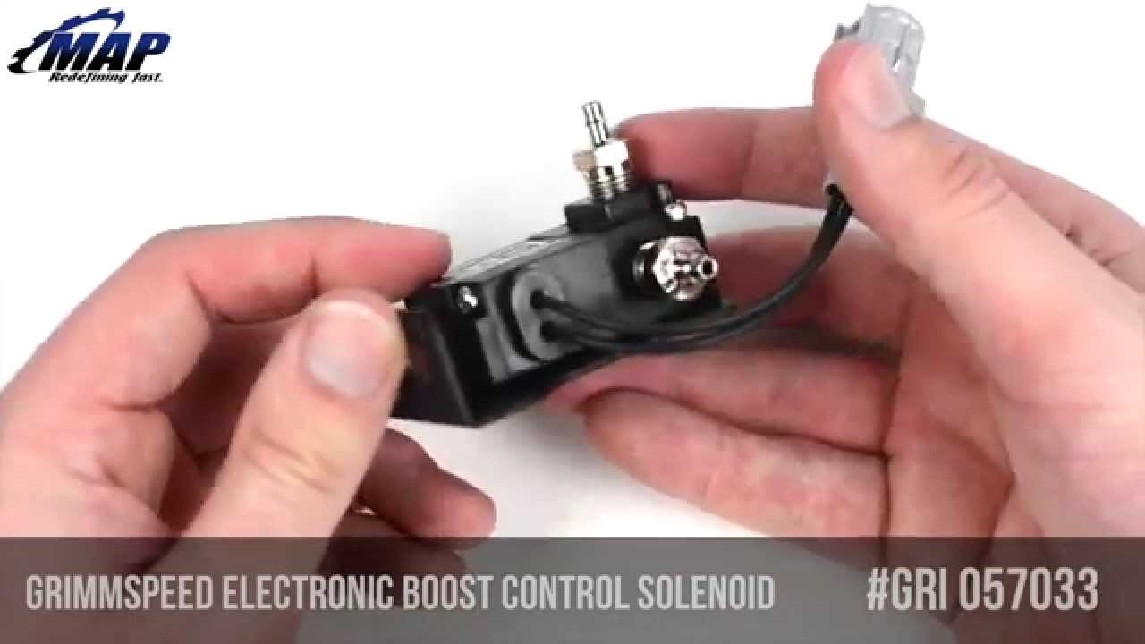 Электромагнитный клапан управления наддувом Grimmspeed с 3 портами | Mitsubishi Evo X