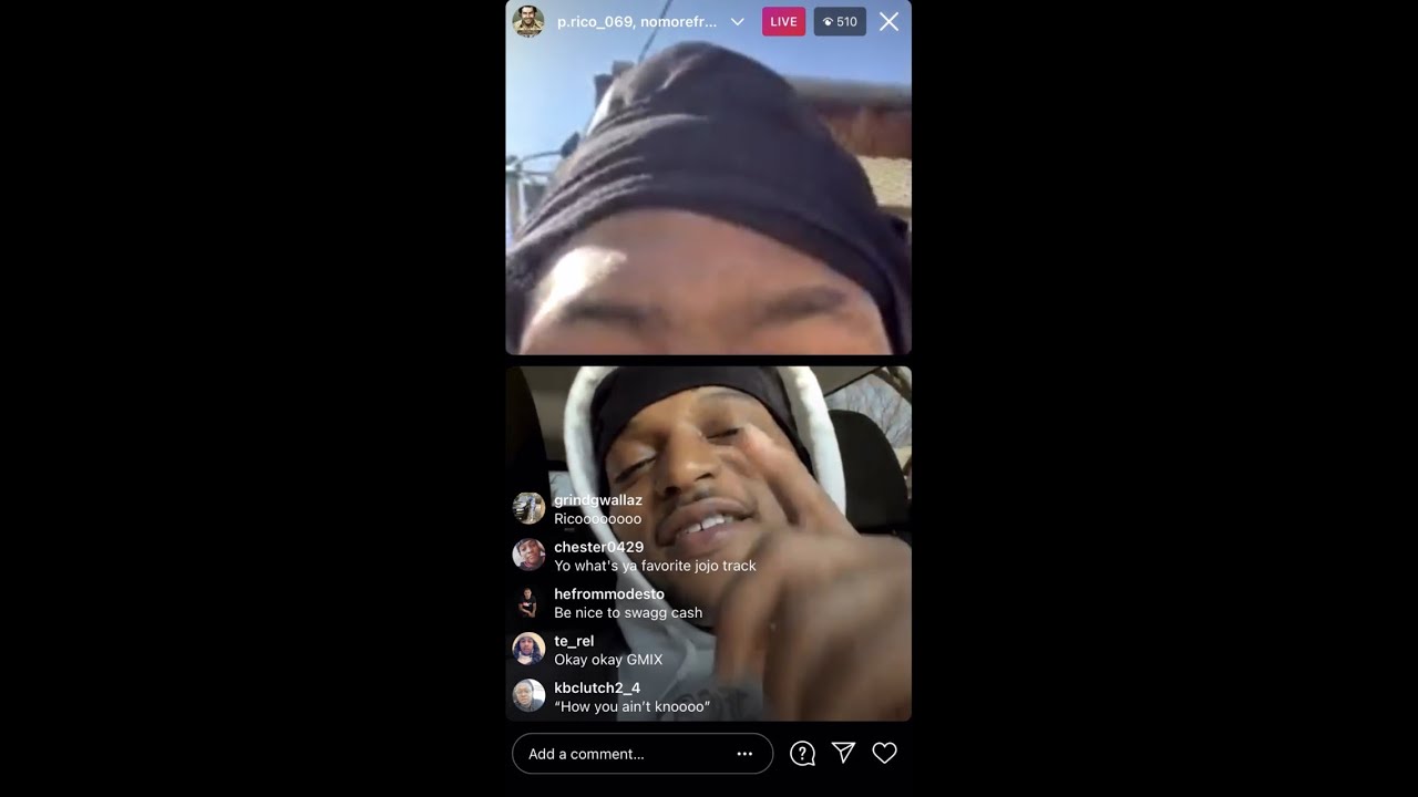 FBG cash x P.rico expose his location near Oblock and hops of live quick😯⚠️