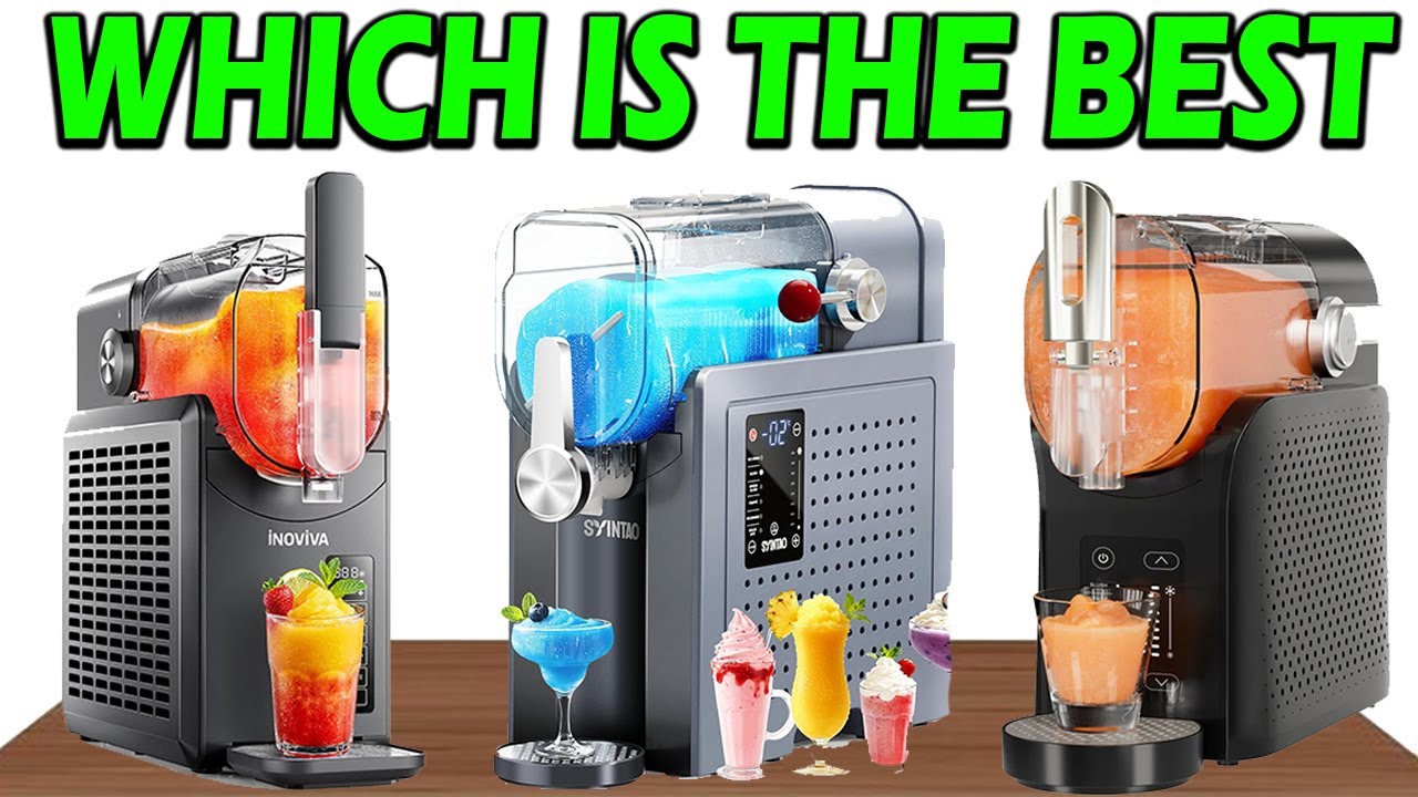 Top 5 Best Slushy Machine 2026 | Perfect for Home & Commercial Use
