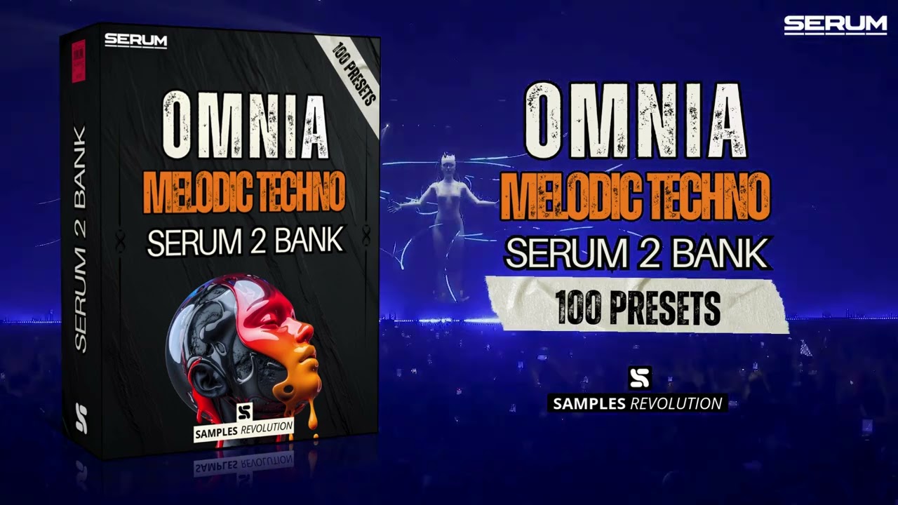 OMNIA Serum 2 Bank | MELODIC TECHNO | DOWNLOAD 100 PRESETS | SERUM 2 PACK