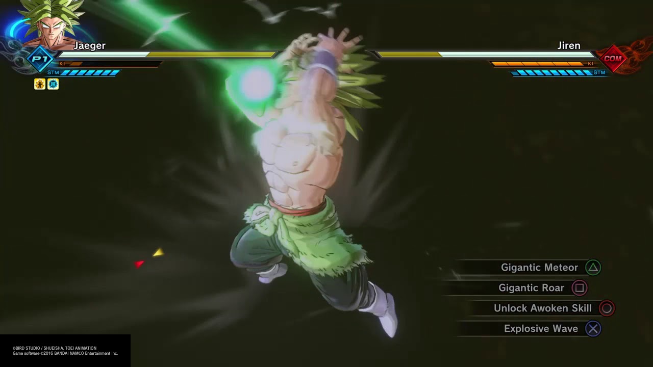 Dragon Ball Xenoverse 2 - Skill Showcase - Gigantic Roar