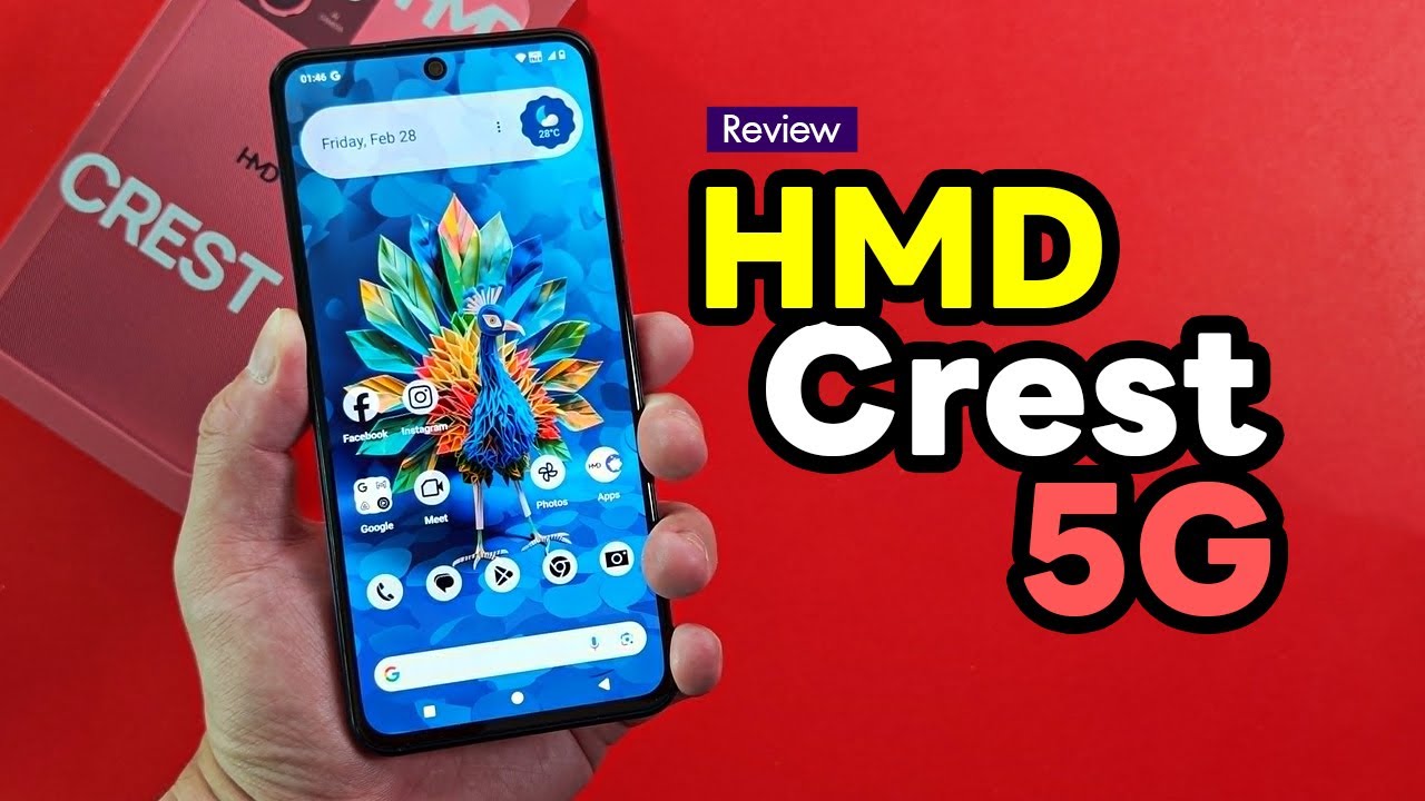 รีวิว HMD Crest 5G ราคาใหม่ 3,599 บาท จอสวย ลื่น ไร้โฆษณา