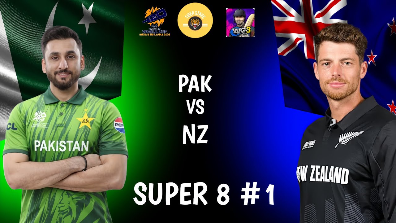 Super 8 Clash! Pakistan vs New Zealand | Agha & Usman Khan On Fire 🔥 WCC3