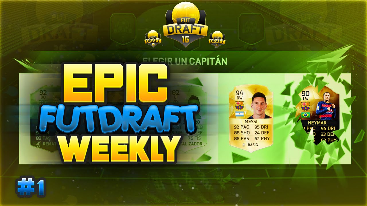 EPICO FUTDRAFT WEEKLY #5 PARTE 1 | FIFA 16 UT | KikiFutFiFa