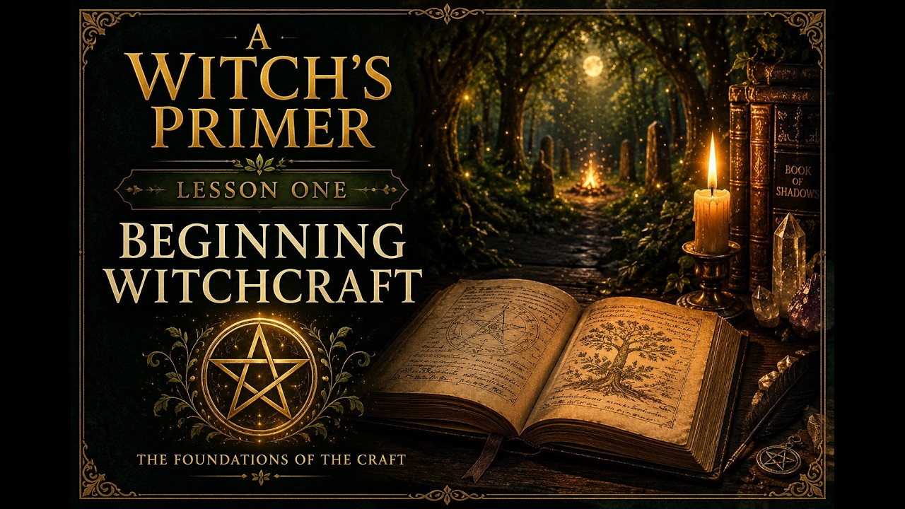 A Witch's Primer: Lesson 1 (Beginning Witchcraft)