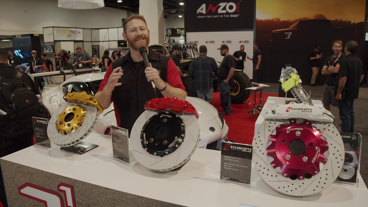 R1 Concepts new Big Brake Kit for the 2020 Supra at SEMA 2019