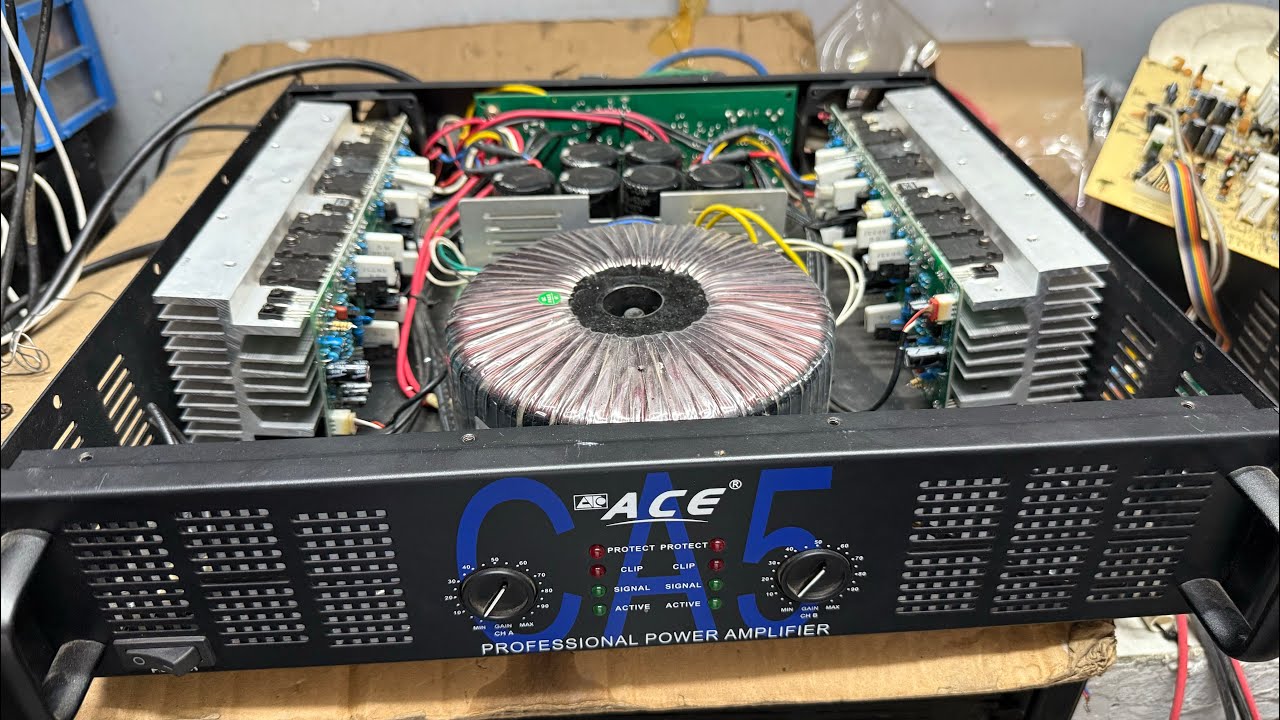 PAANU PATIBAYIN ANG ACE CA5 POWER AMPLIFIER STEP BY STEP TUTORIAL