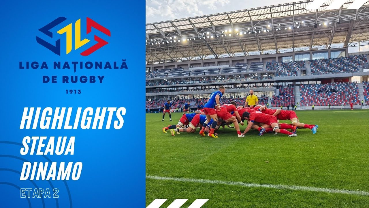 Liga Națională de Rugby: CSA Steaua - CS Dinamo 23-23