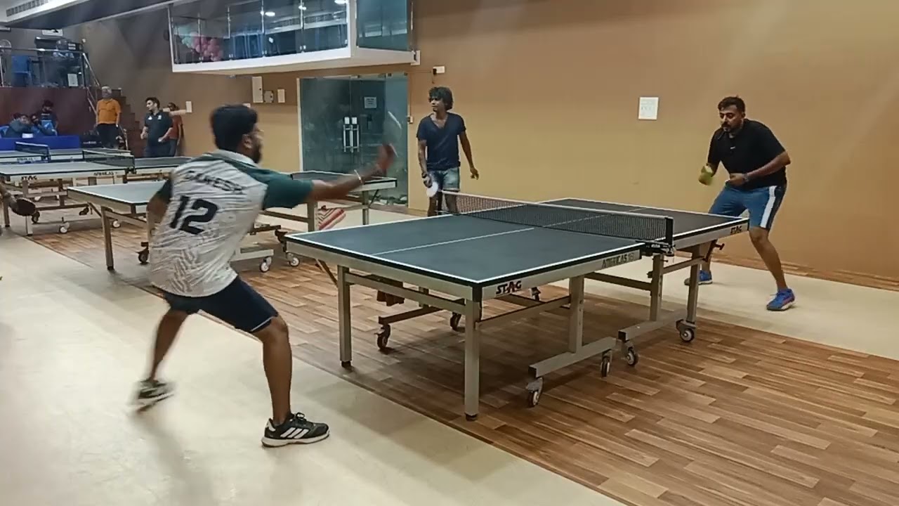 Настольный теннис Chennai Topspin | Ганеш с Каушиком | 21 февраля 2026 г.