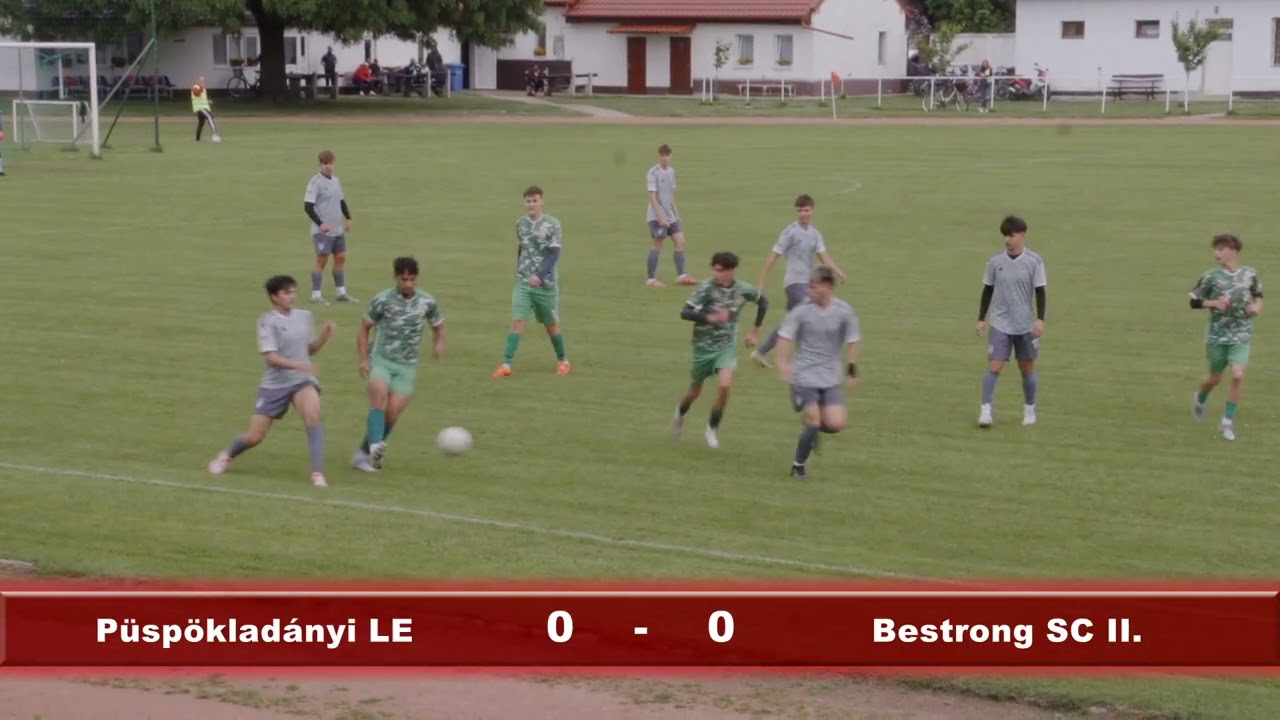 Kommentár nélkül: Püspökladányi LE - Bestrong SC II. U19-es labdarúgó mérkőzés (2025.05.11.)
