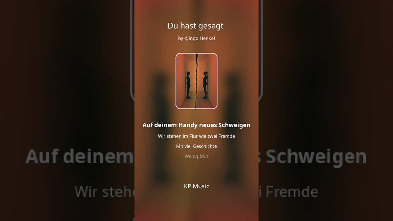 Du hast gesagt 