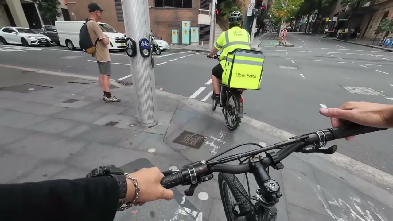 Post cyclone Alfred commuting in Sydney | XC Biking POV in urban environment