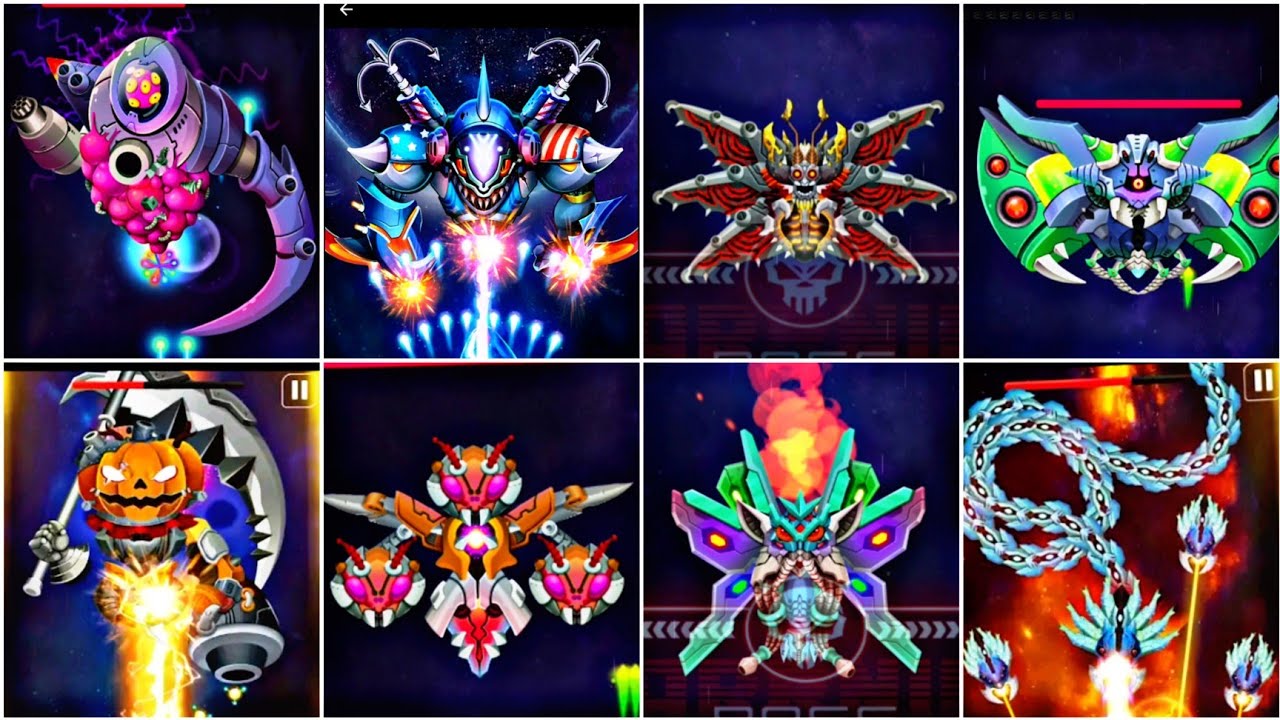 Space shooter: Galaxy attack - New Update - Fight All Bosses