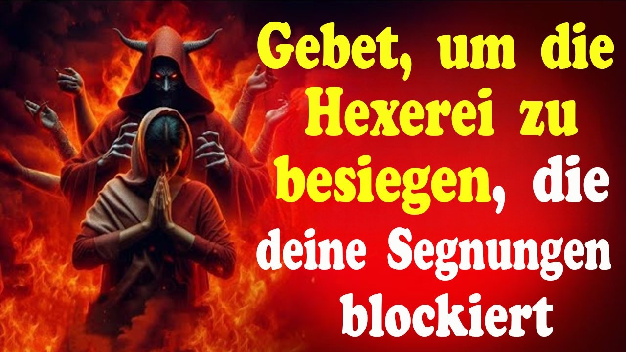 Gebet, um die Hexerei zu besiegen, die deine Segnungen blockiert.