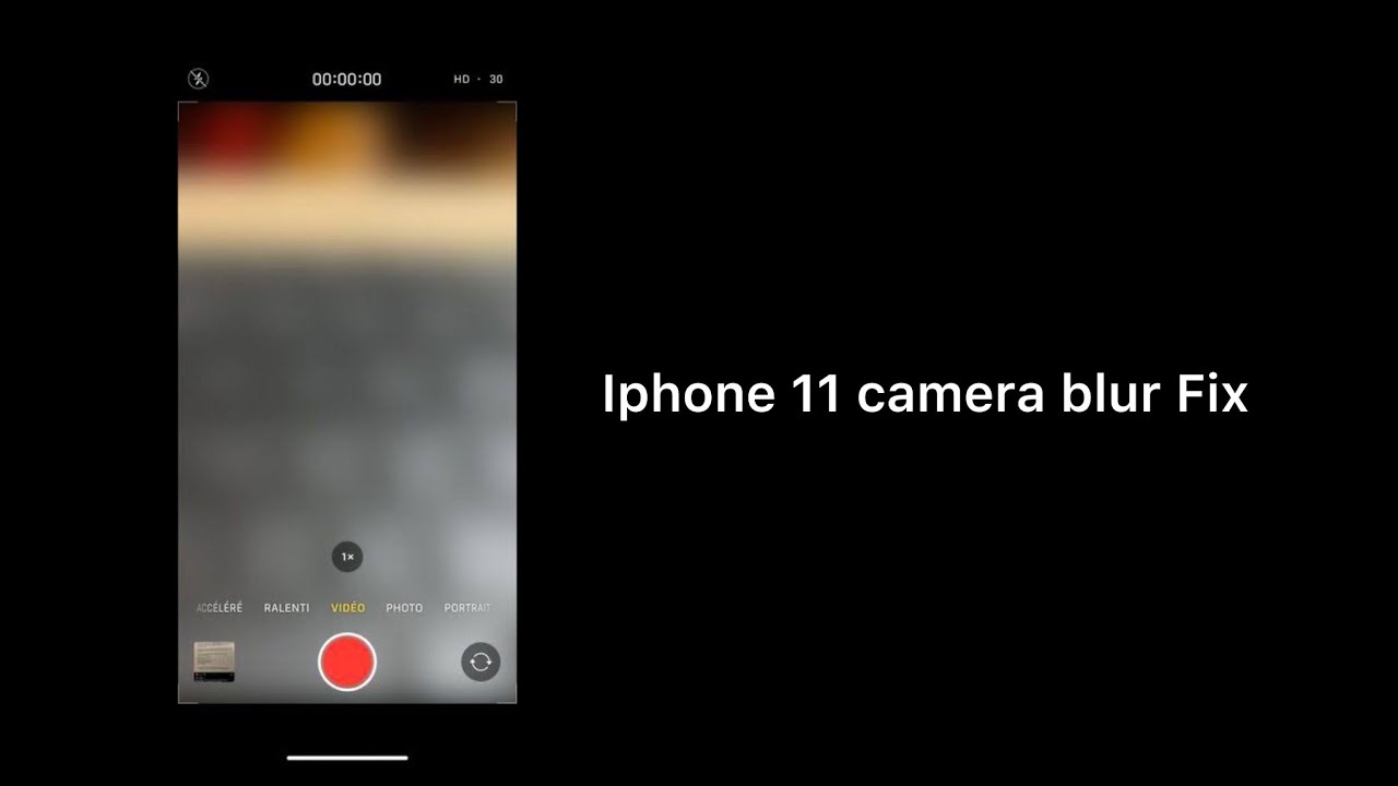 Iphone 11 camera blurry fix, Iphone 11 front camera blurry FIX IT