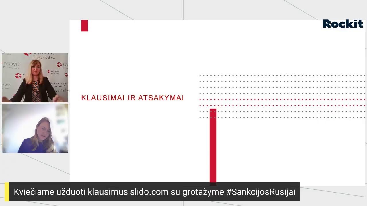 Tarptautinės sankcijos Rusijai: praktinis vebinaras Fintech įmonėms