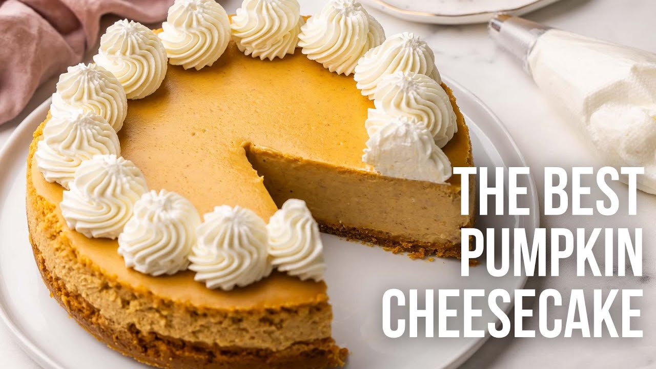 Pumpkin Cheesecake l The Recipe Rebel