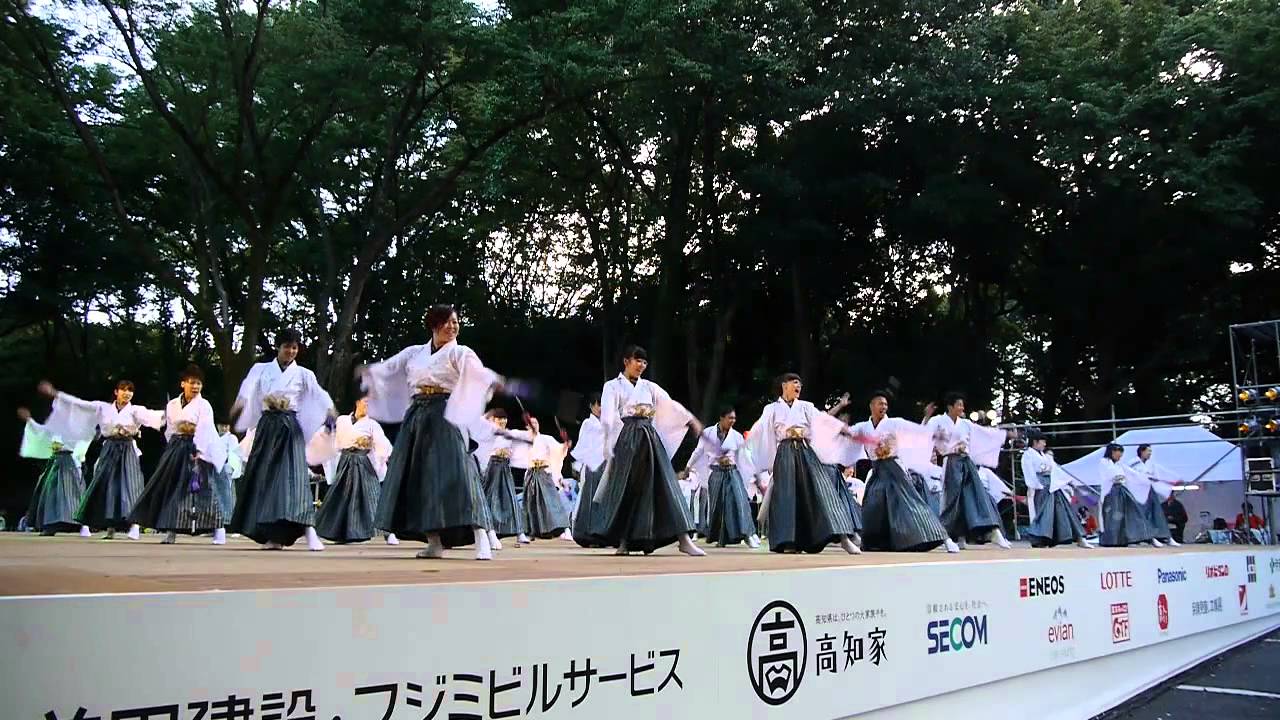 舞幻 [MUGEN] 原宿表参道元氣祭スーパーよさこい2014 明治神宮文化館ステージ演舞 08232014