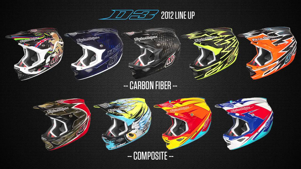 2012 Troy Lee Designs D3 Helmet at BikeBandit.com