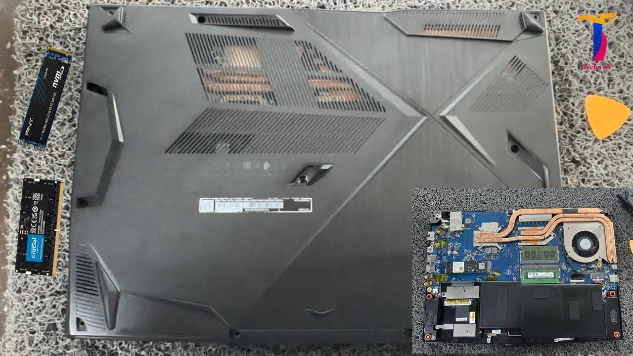 MSI Thin GF63 12UCX Memory and SSD Upgrade Options