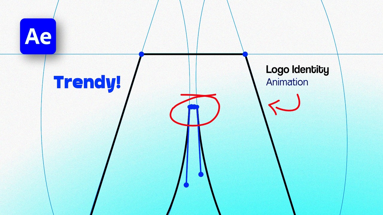 Trendy Logo Identity Animation - After Effects Tutorial