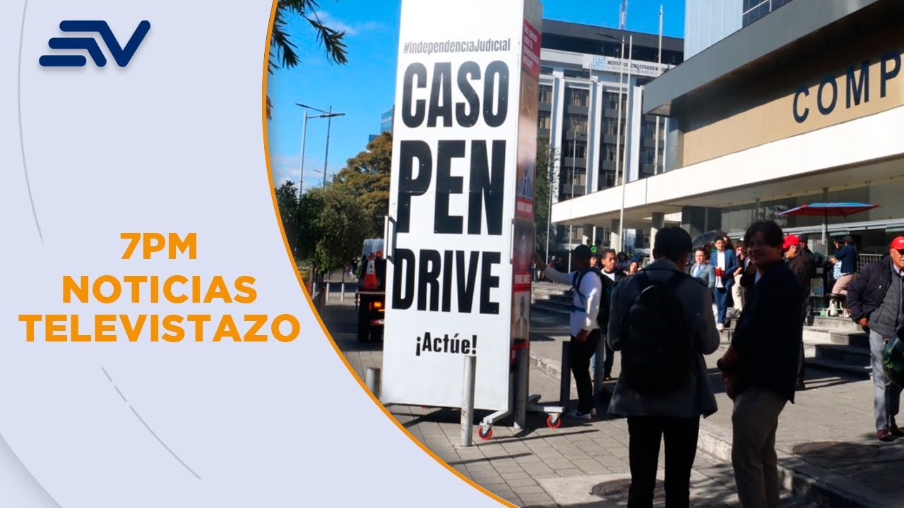 El caso Pendrive lleva más de un año bajo investigación y sin resultados | Televistazo | Ecuavisa