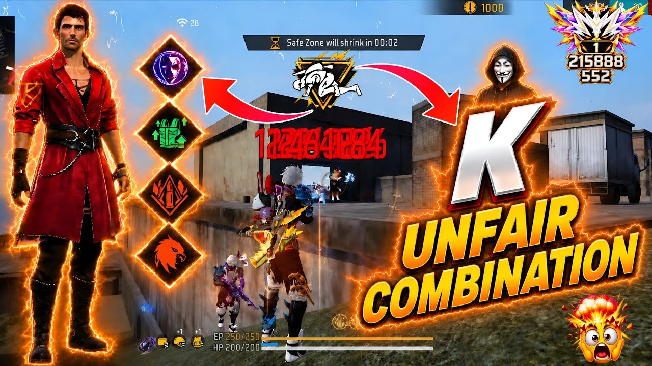 Br Rank Best Character Combination || K Character  Best Combination 