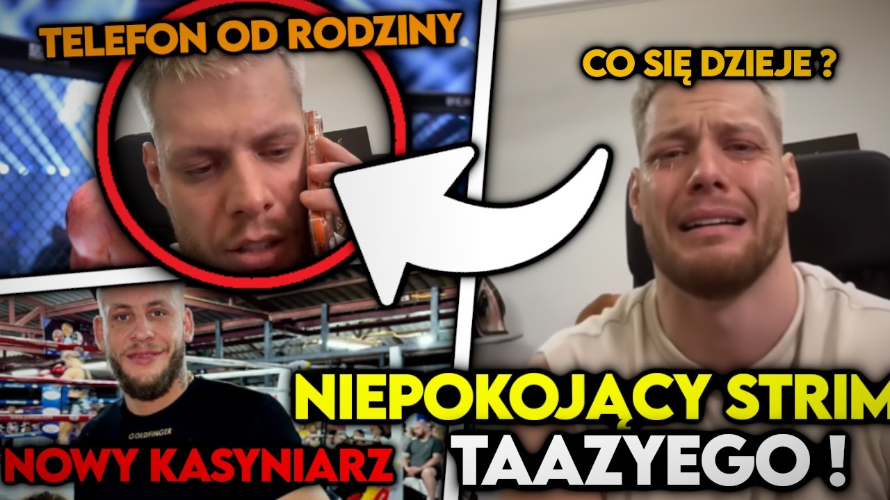NIEPOKOJĄCY STAN TAAZEGO !... BOMBA NOWYM KASYNIARZEM