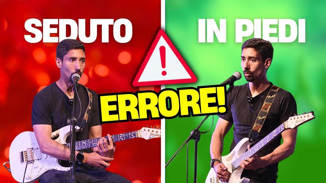 Questo ❌ ERRORE ti fa sembrare INCAPACE di suonare la chitarra | Lezioni di Chitarra