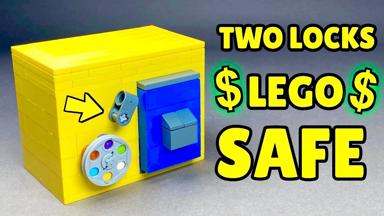 How to make a Lego safe with 2 Locks