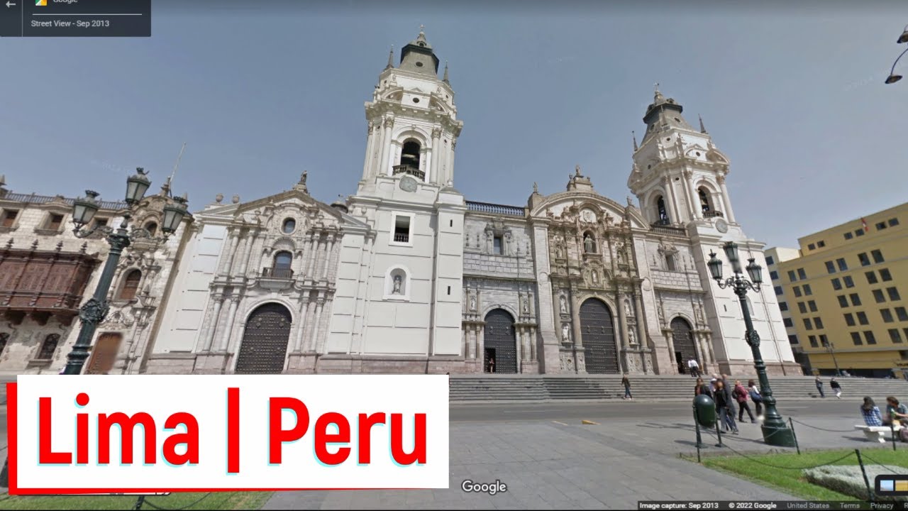 Lima | Peru | Walking on Google Street | Virtual tour | Sights in Lima