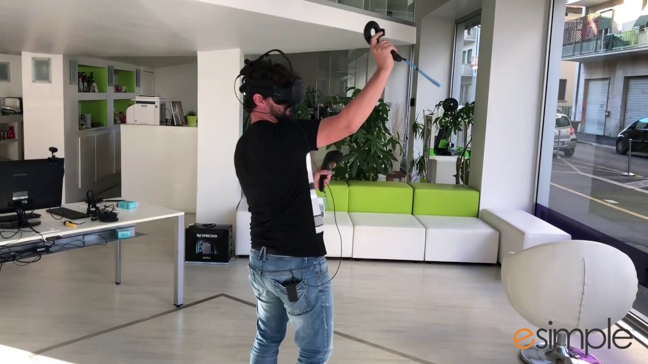 HTC Vive Wireless Kit Unboxing and Testing - Esimple virtual reality