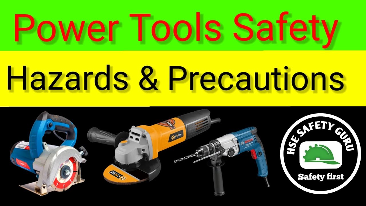 Power tool Safety in Hindi || Power tool Hazards and Precautions || Toolbox talk meeting power tool