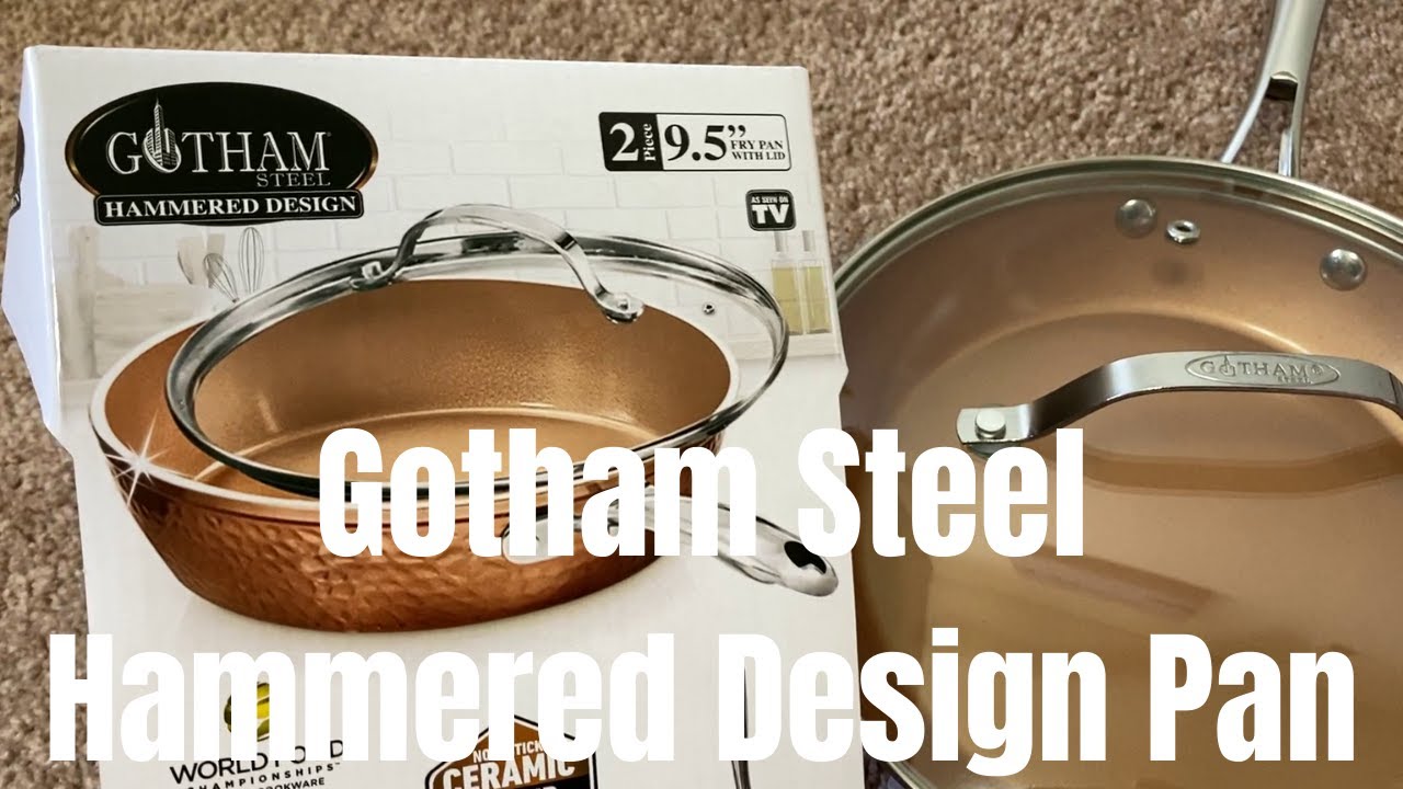 Gotham Steel Hammered Design Pan