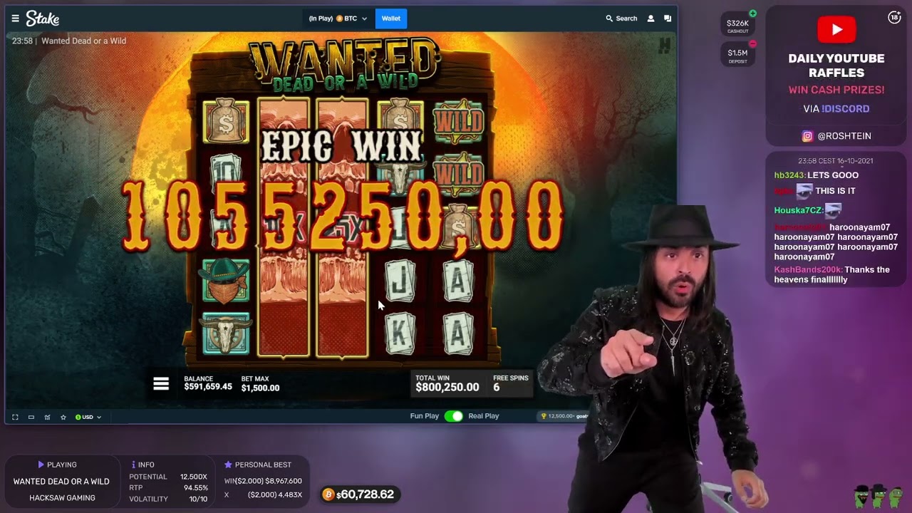 ROSHTEIN   Wanted Dead or a Wild gives it all back !!!