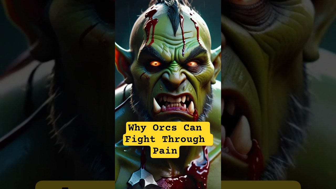 Orc Facts | Orcs Nervous Systems | YouTube Fantasy Series