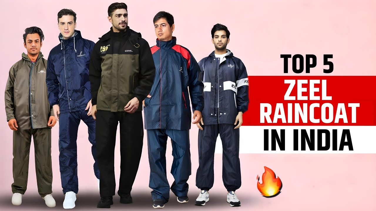 Top 5 Best Raincoat In India 2025 | Best Raincoat Under 1000 for men | Zeel Rain Coat