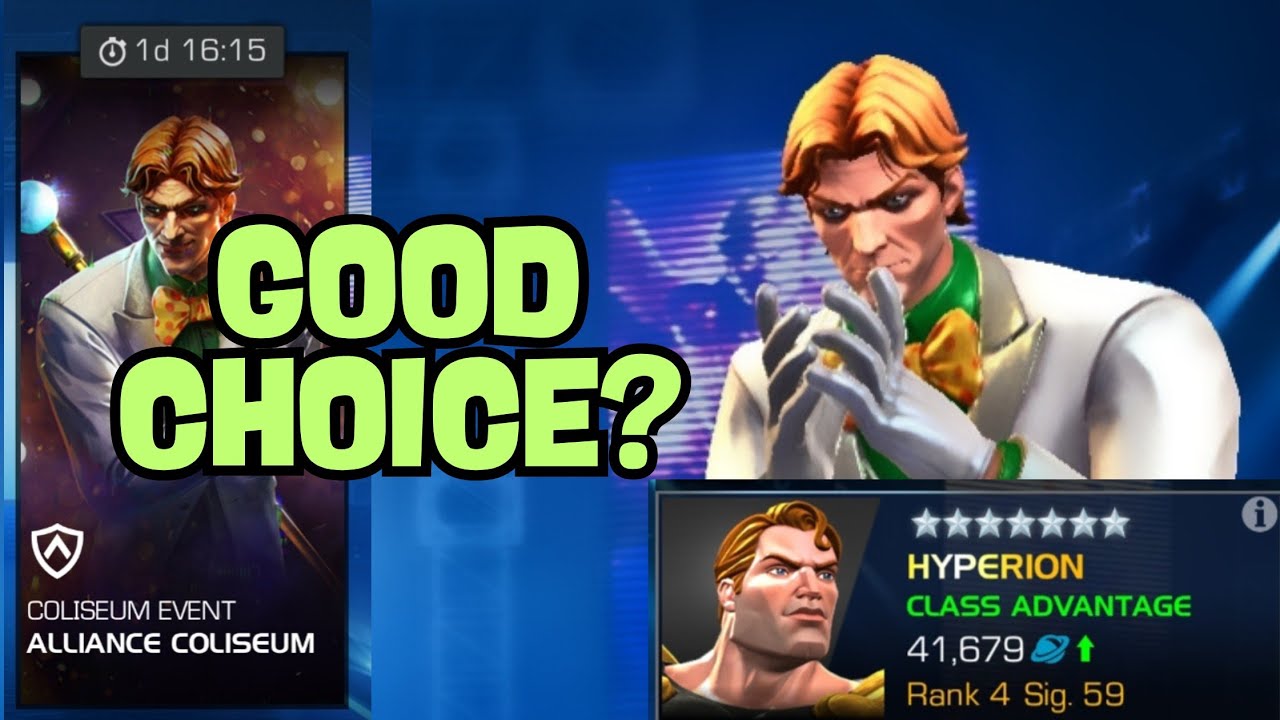 ARCADE COLISEUM - LET'S TRY HYPERION | MCOC
