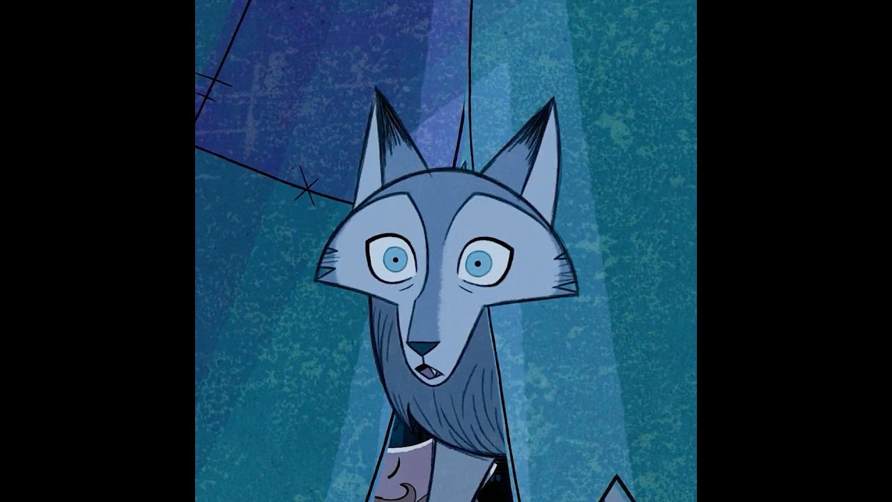 He doesn’t know that the wolf is his daughter.#shorts #viral #trending #animation