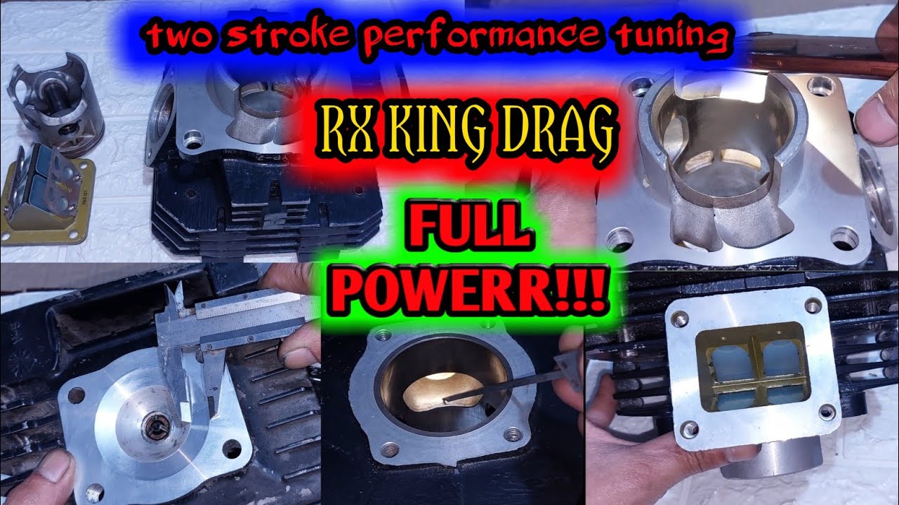 FULL PORTING RX KING DRAG !!! Korekan RX KING Liaran Dasyatt !!!
