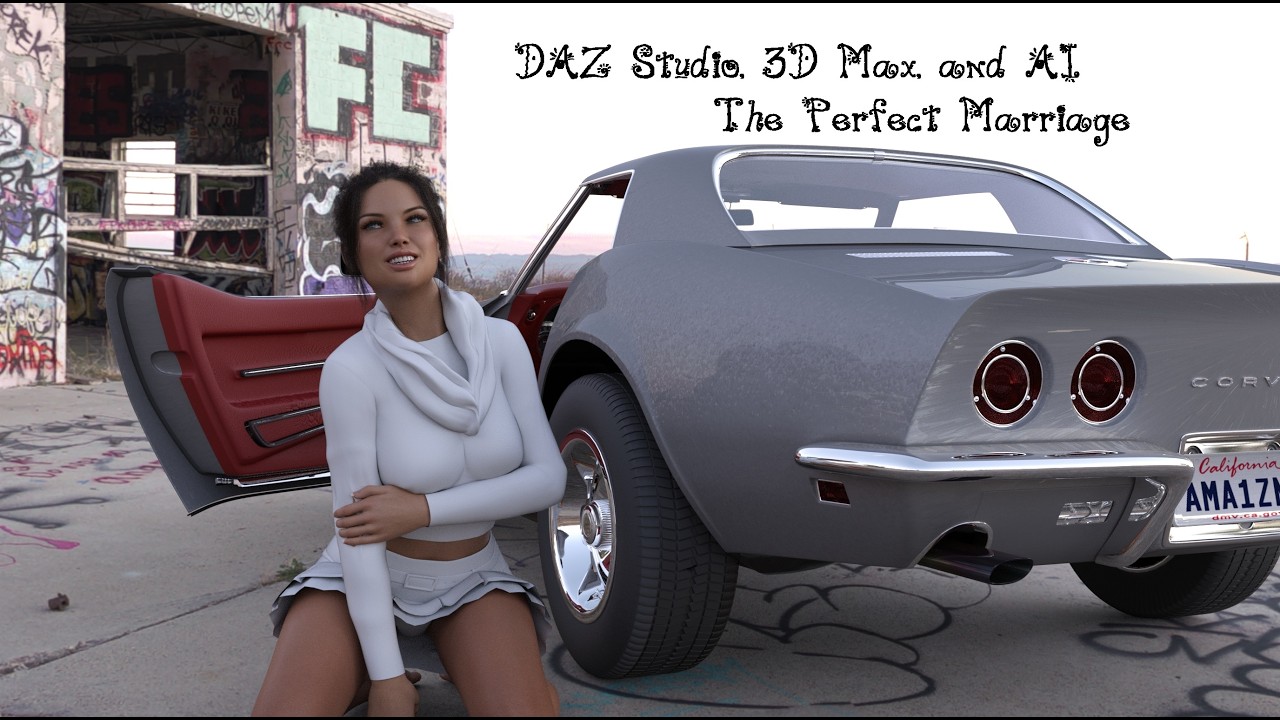 DAZ Studio, 3D Max, and AI - The Perfect Marriage