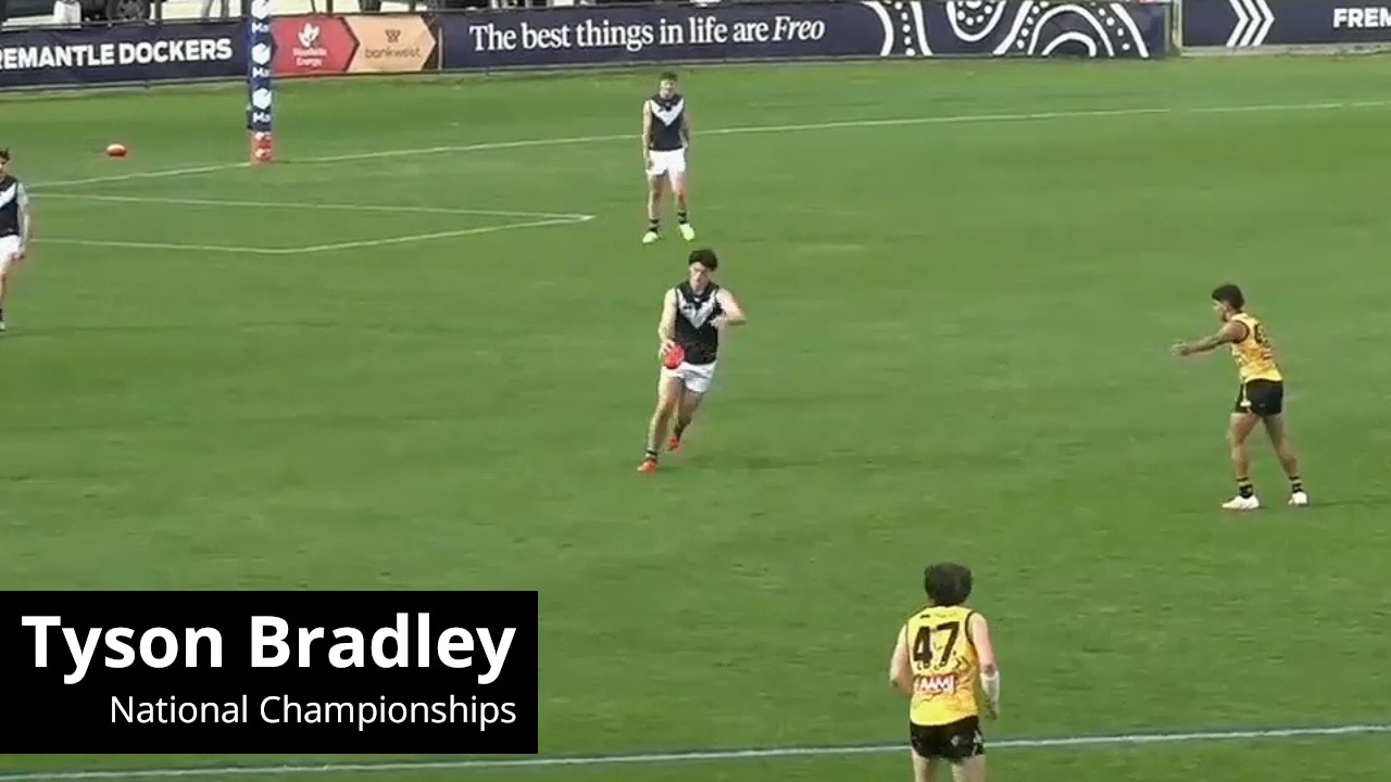Tyson Bradley - National Championships - WA vs Vic Metro