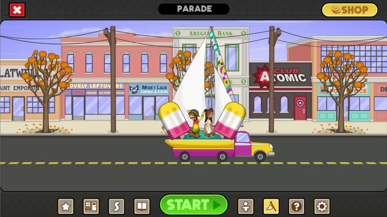 Papa's Pizzeria Deluxe - Complete Parade