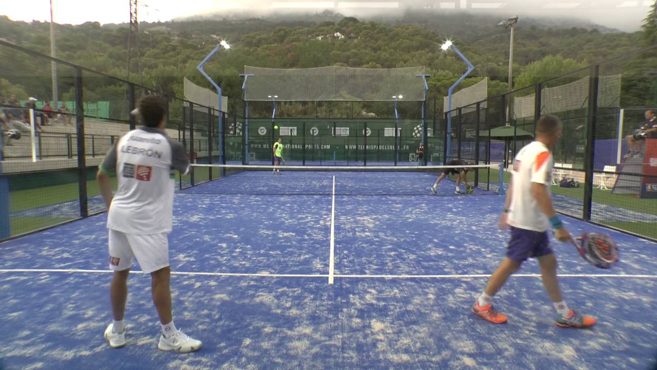 RECA / LEBRON Vs JMD / STUPA - Exhibitions Soleil Padel / Monte Carlo Padel Master 2016